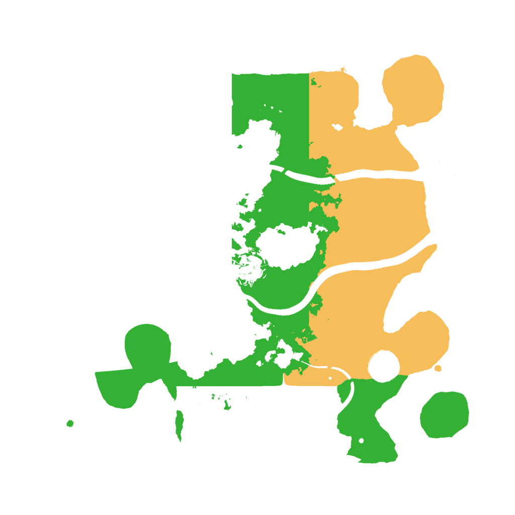 Biome Rust Map: Procedural Map, Size: 3000, Seed: 29154