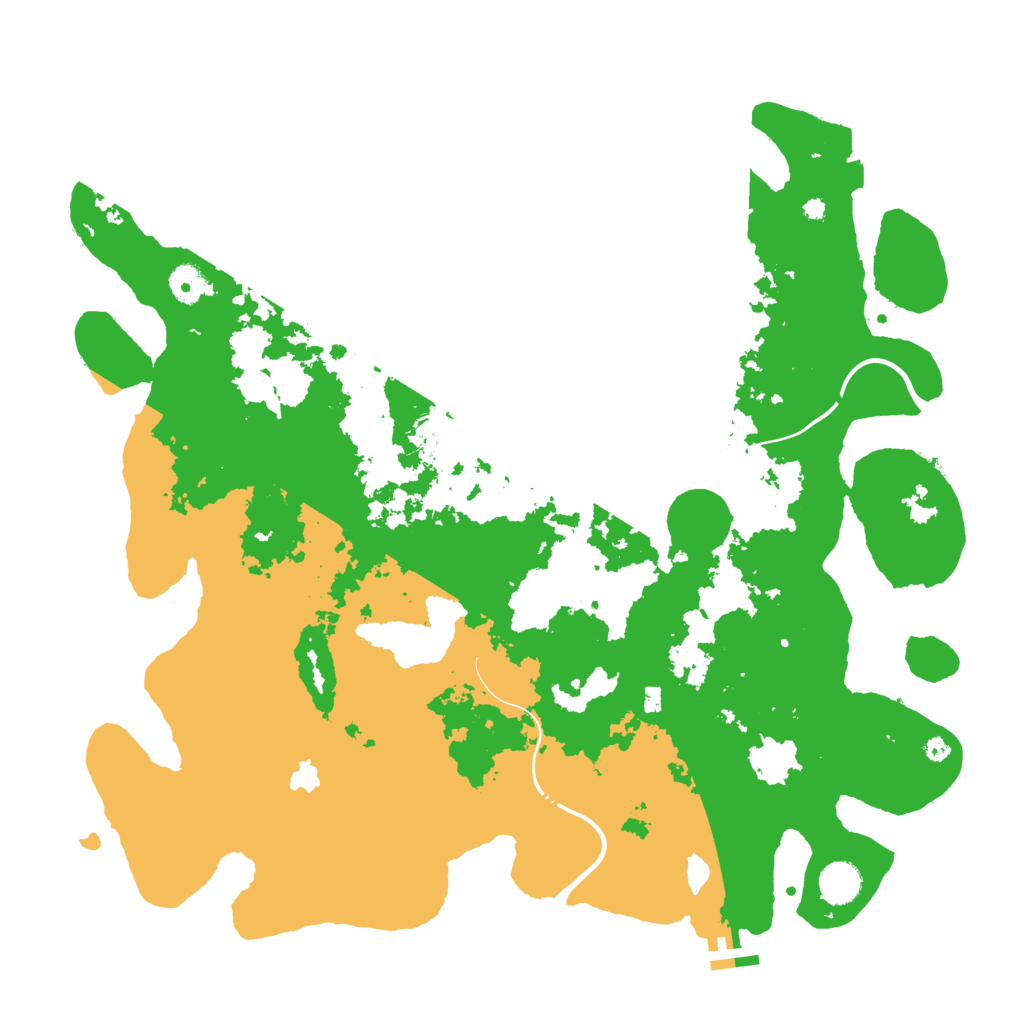Biome Rust Map: Procedural Map, Size: 4250, Seed: 201945076