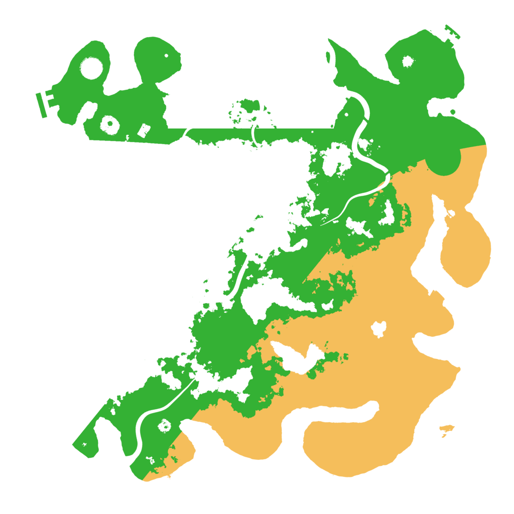 Biome Rust Map: Procedural Map, Size: 4100, Seed: 84650684