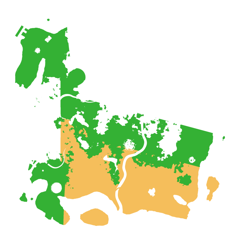 Biome Rust Map: Procedural Map, Size: 4000, Seed: 81077059