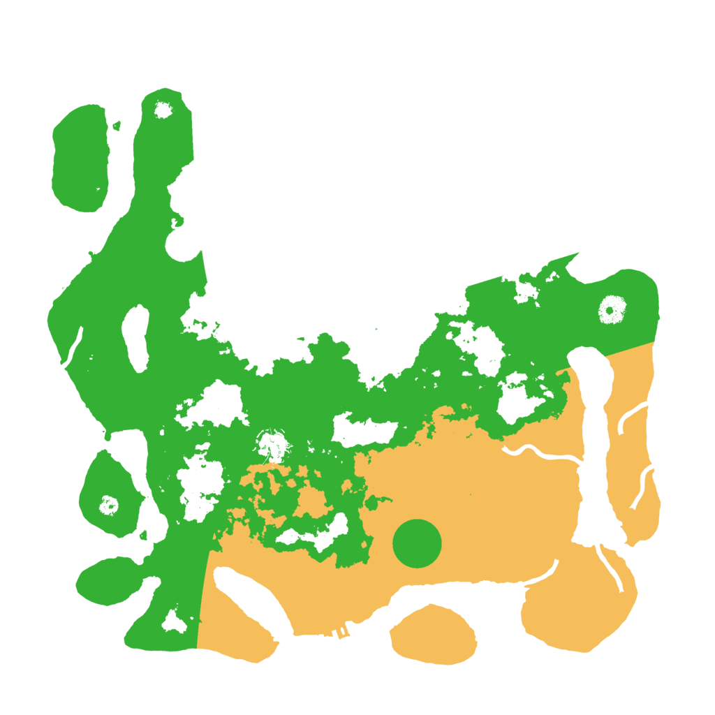 Biome Rust Map: Procedural Map, Size: 3850, Seed: 76100436