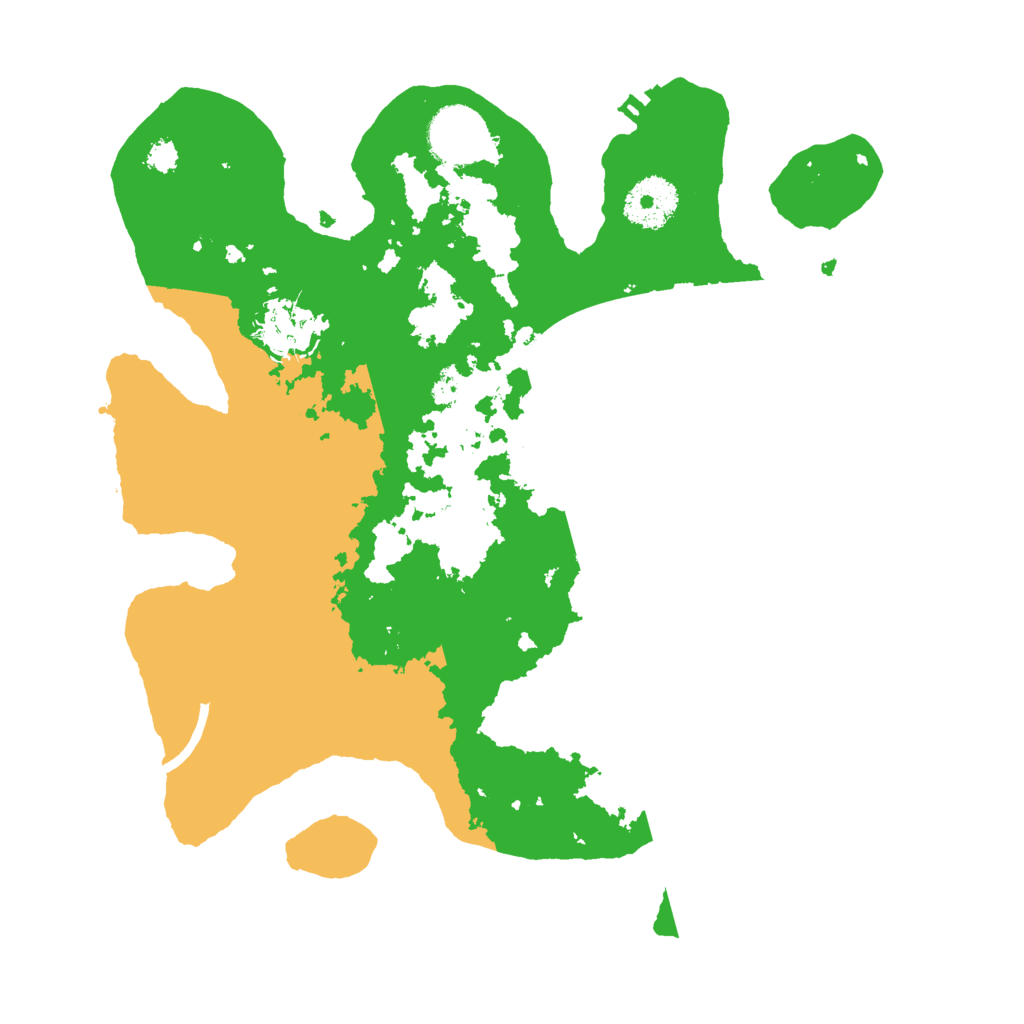 Biome Rust Map: Procedural Map, Size: 3000, Seed: 1346106868