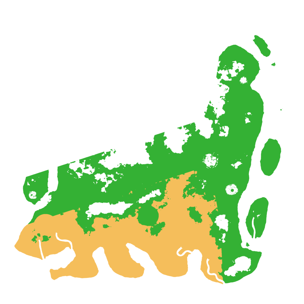 Biome Rust Map: Procedural Map, Size: 4000, Seed: 30952015