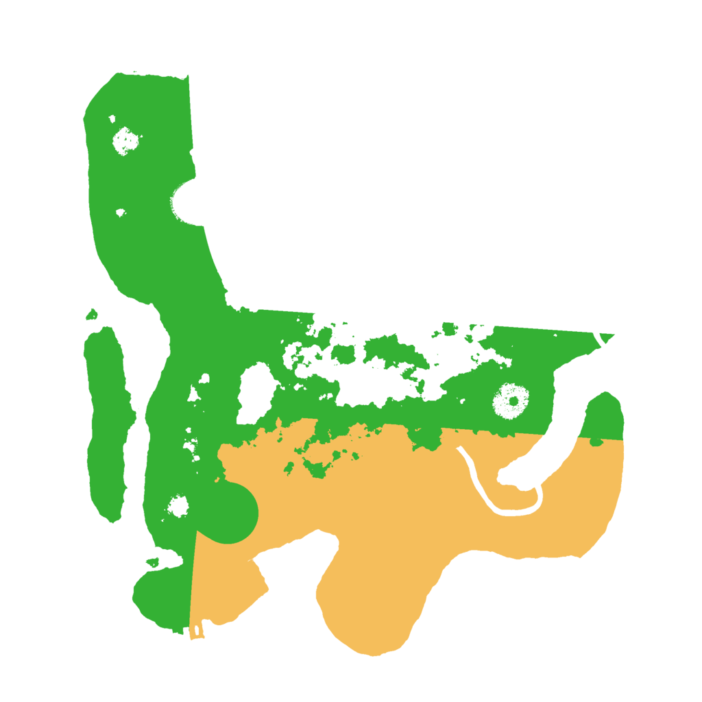 Biome Rust Map: Procedural Map, Size: 3000, Seed: 437452057