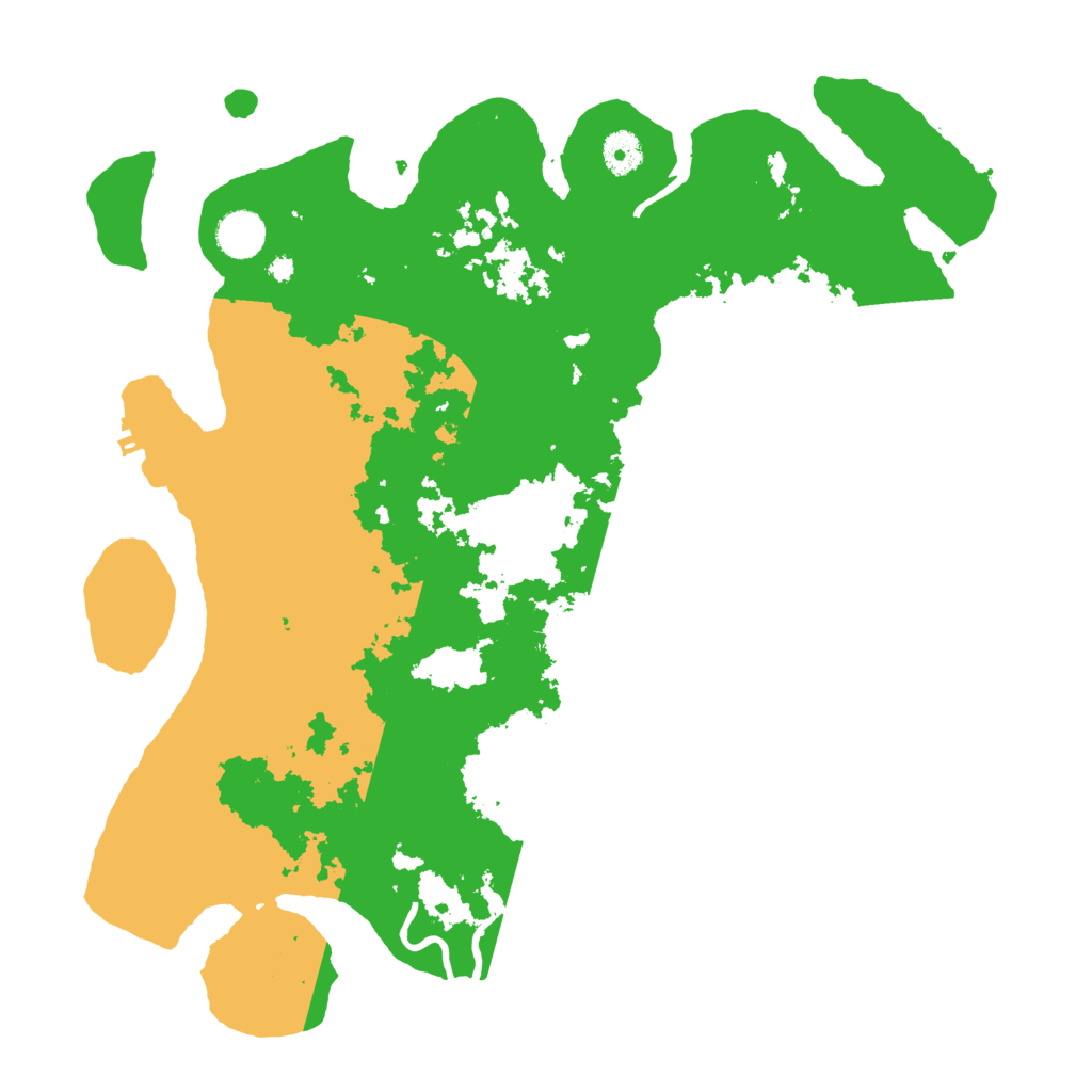 Biome Rust Map: Procedural Map, Size: 3950, Seed: 37267466