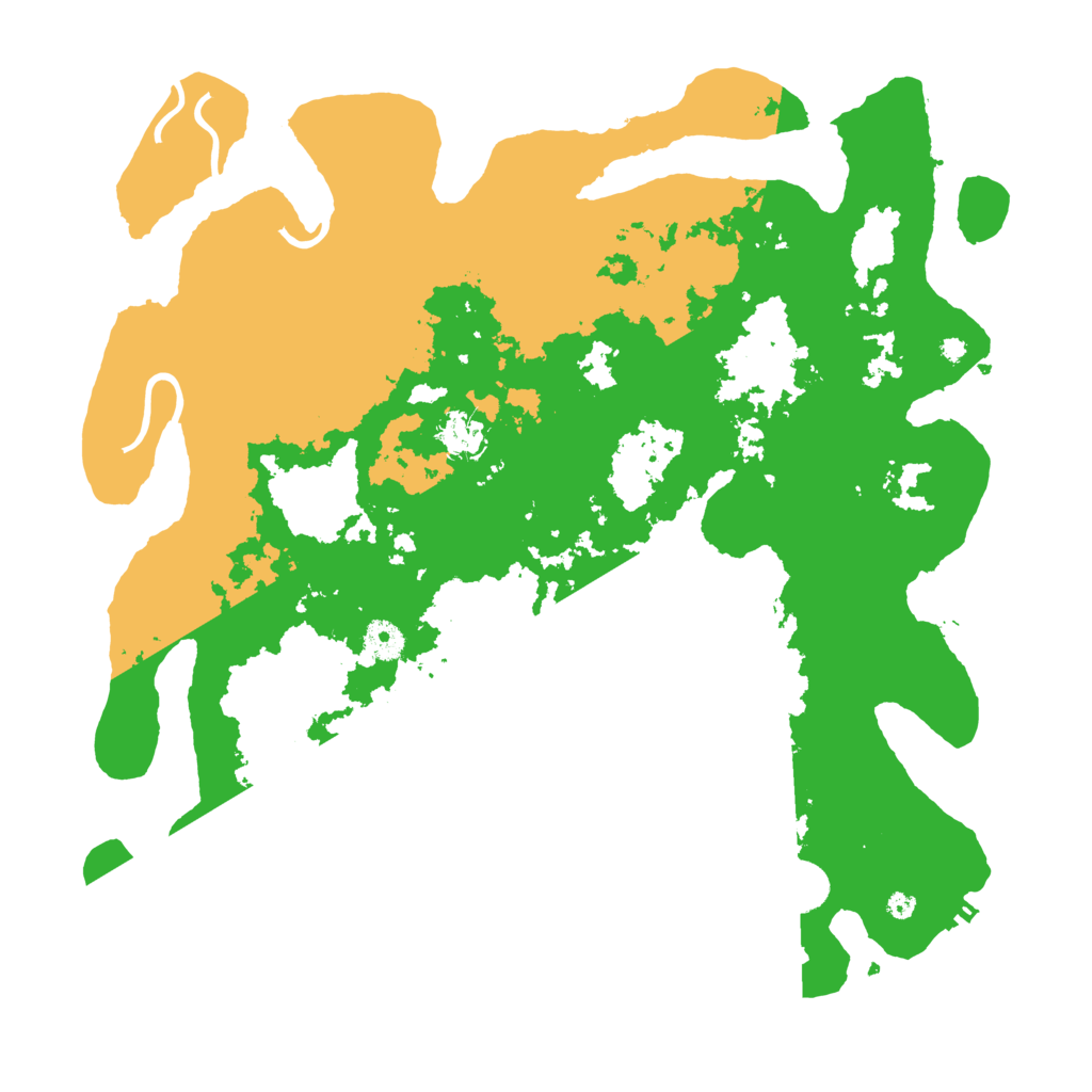 Biome Rust Map: Procedural Map, Size: 4100, Seed: 73419