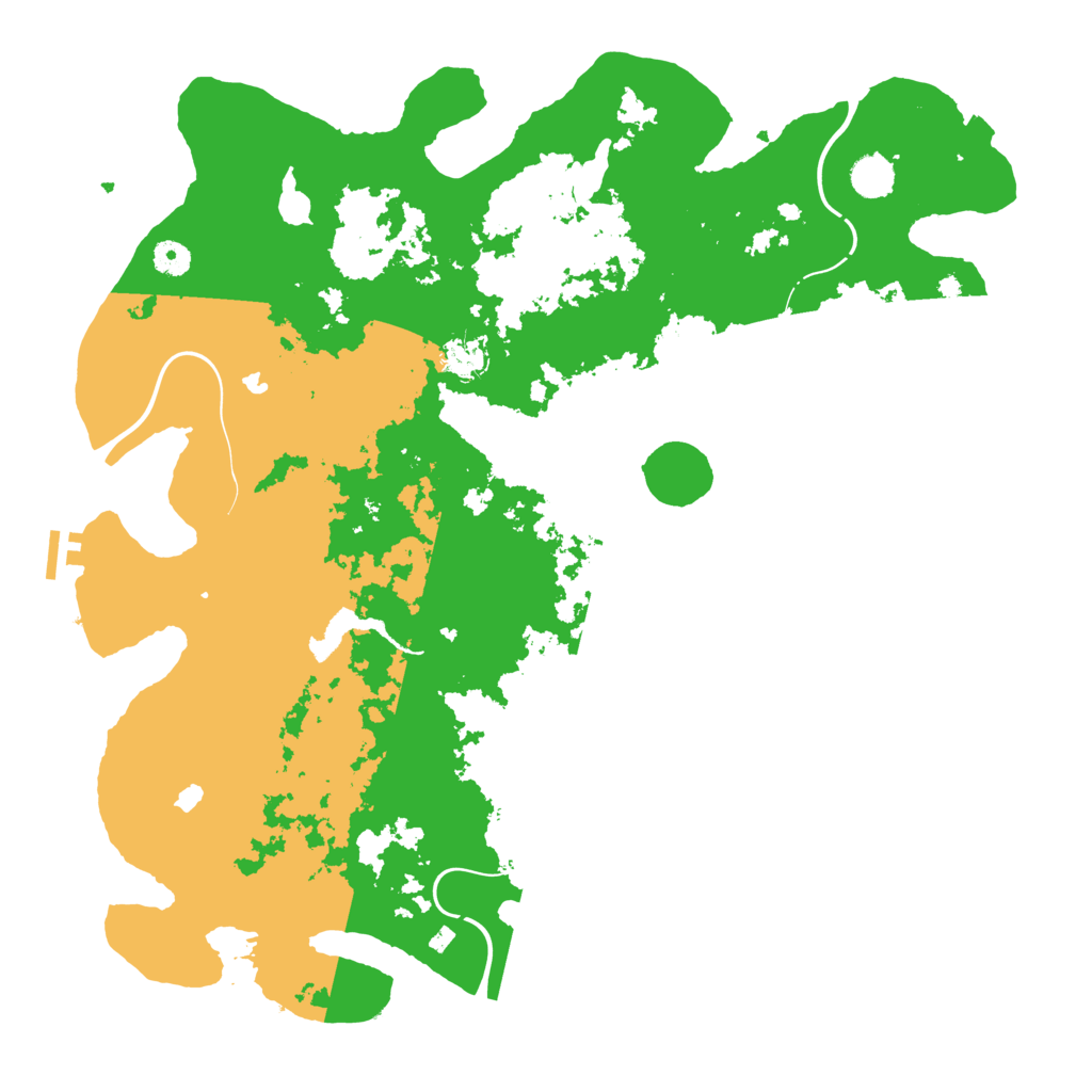 Biome Rust Map: Procedural Map, Size: 4500, Seed: 1795915015