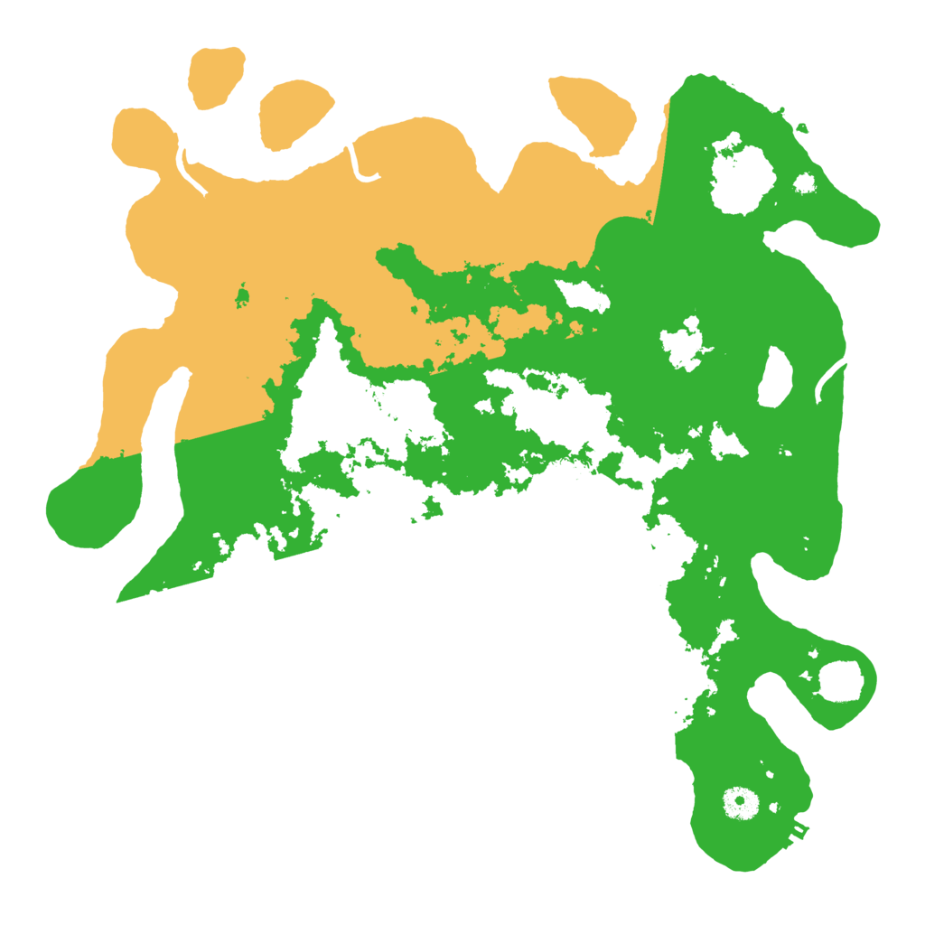 Biome Rust Map: Procedural Map, Size: 4000, Seed: 17744435