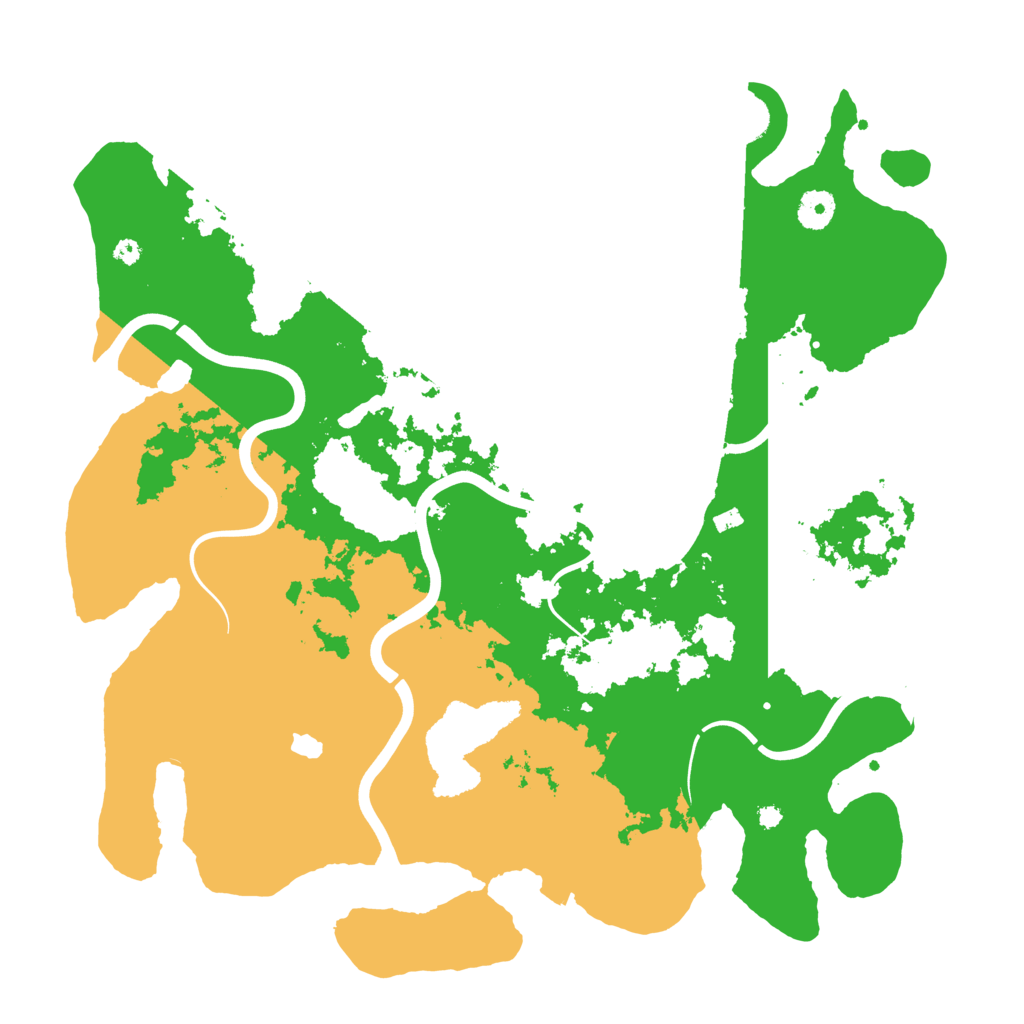 Biome Rust Map: Procedural Map, Size: 4000, Seed: 484583630