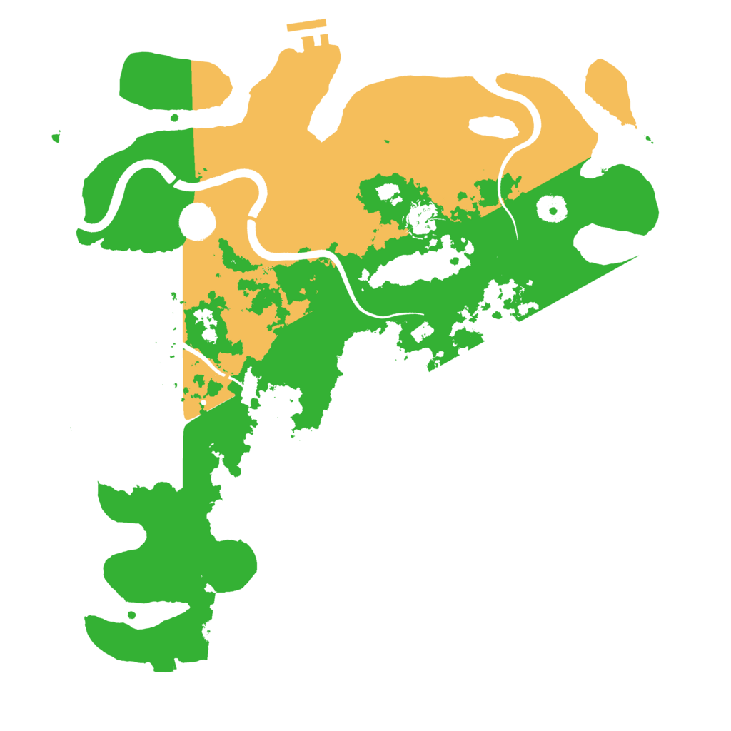 Biome Rust Map: Procedural Map, Size: 3750, Seed: 777896338