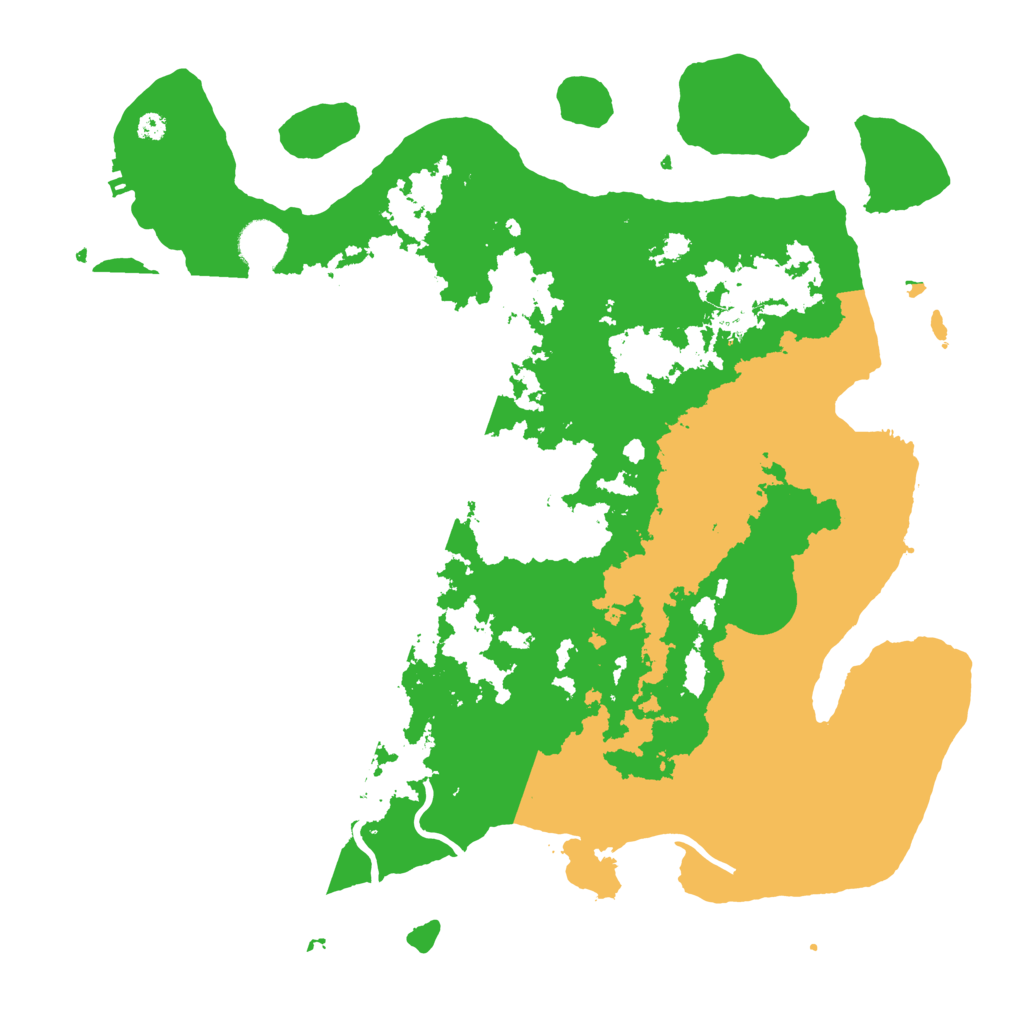 Biome Rust Map: Procedural Map, Size: 3750, Seed: 91566280