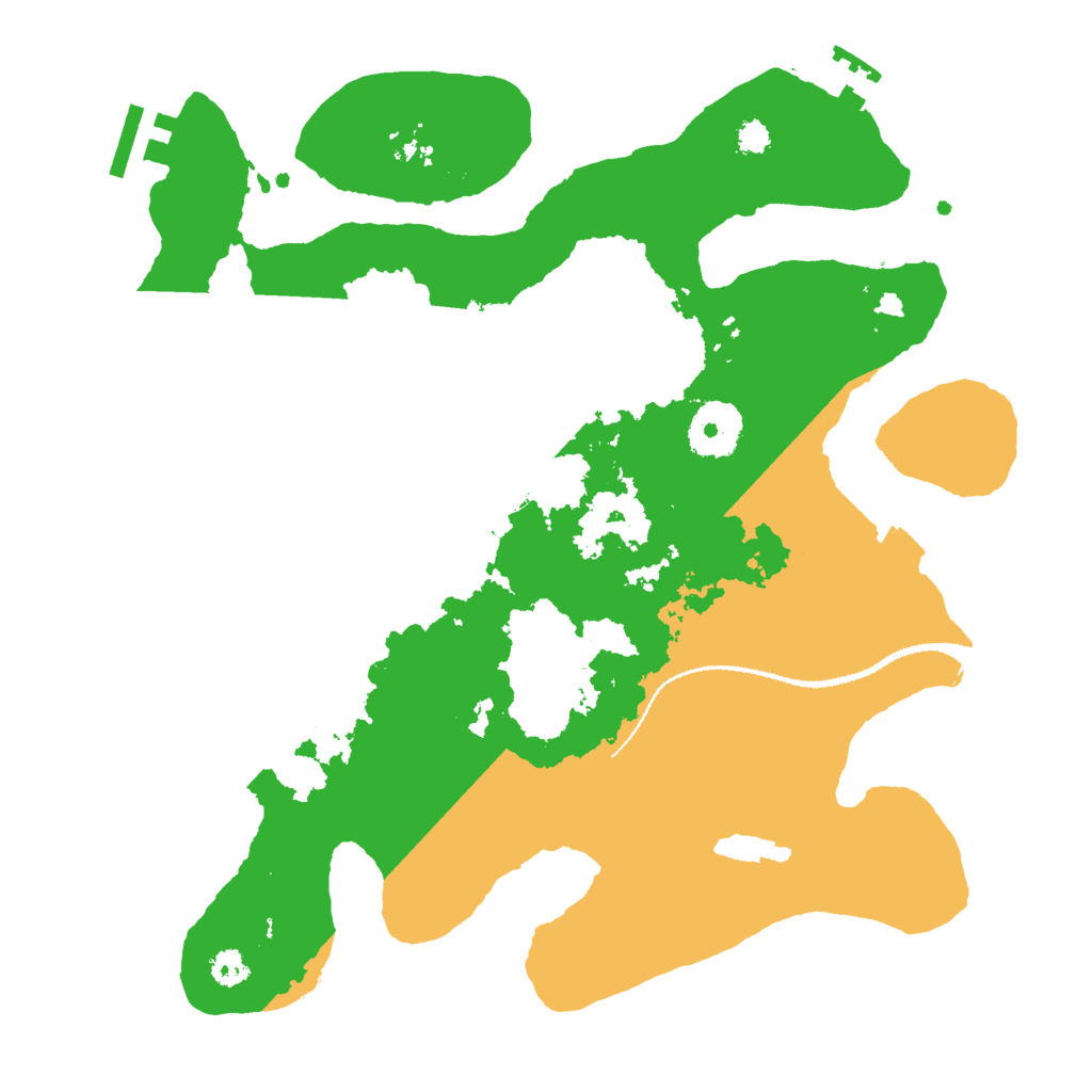 Biome Rust Map: Procedural Map, Size: 3000, Seed: 1512298458