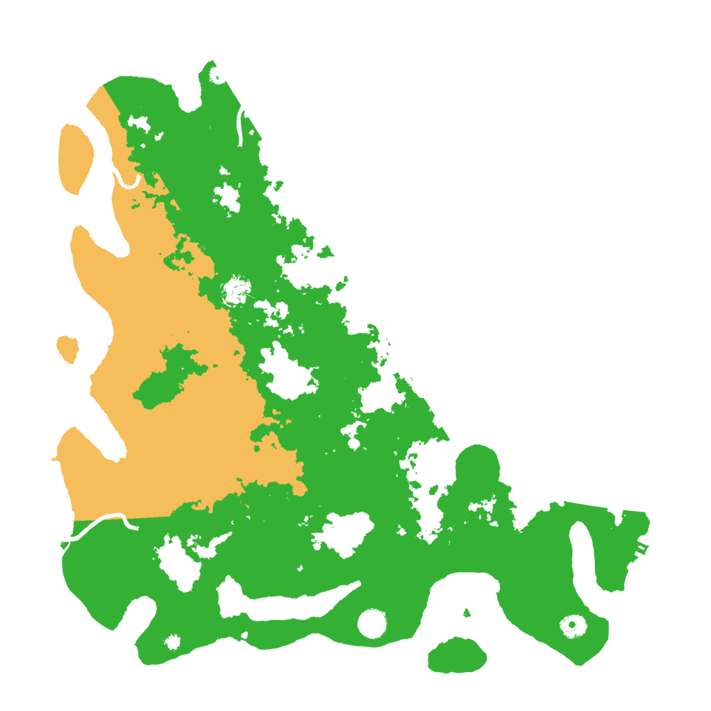 Biome Rust Map: Procedural Map, Size: 4300, Seed: 79528748