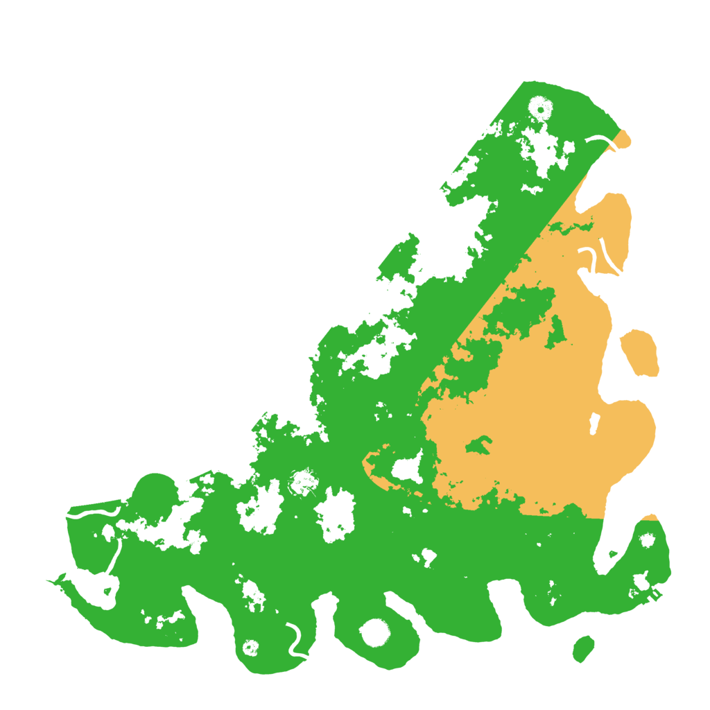 Biome Rust Map: Procedural Map, Size: 4500, Seed: 319826487