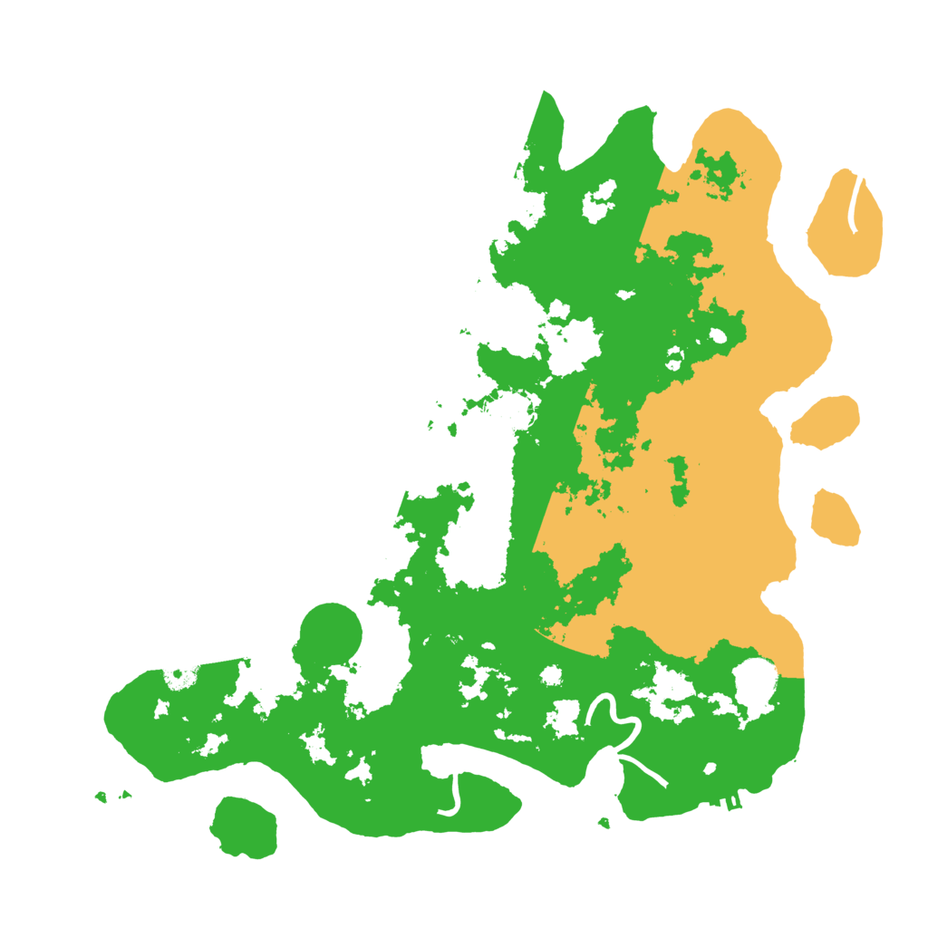 Biome Rust Map: Procedural Map, Size: 3950, Seed: 46678903