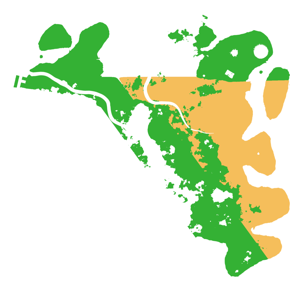 Biome Rust Map: Procedural Map, Size: 3800, Seed: 6282023