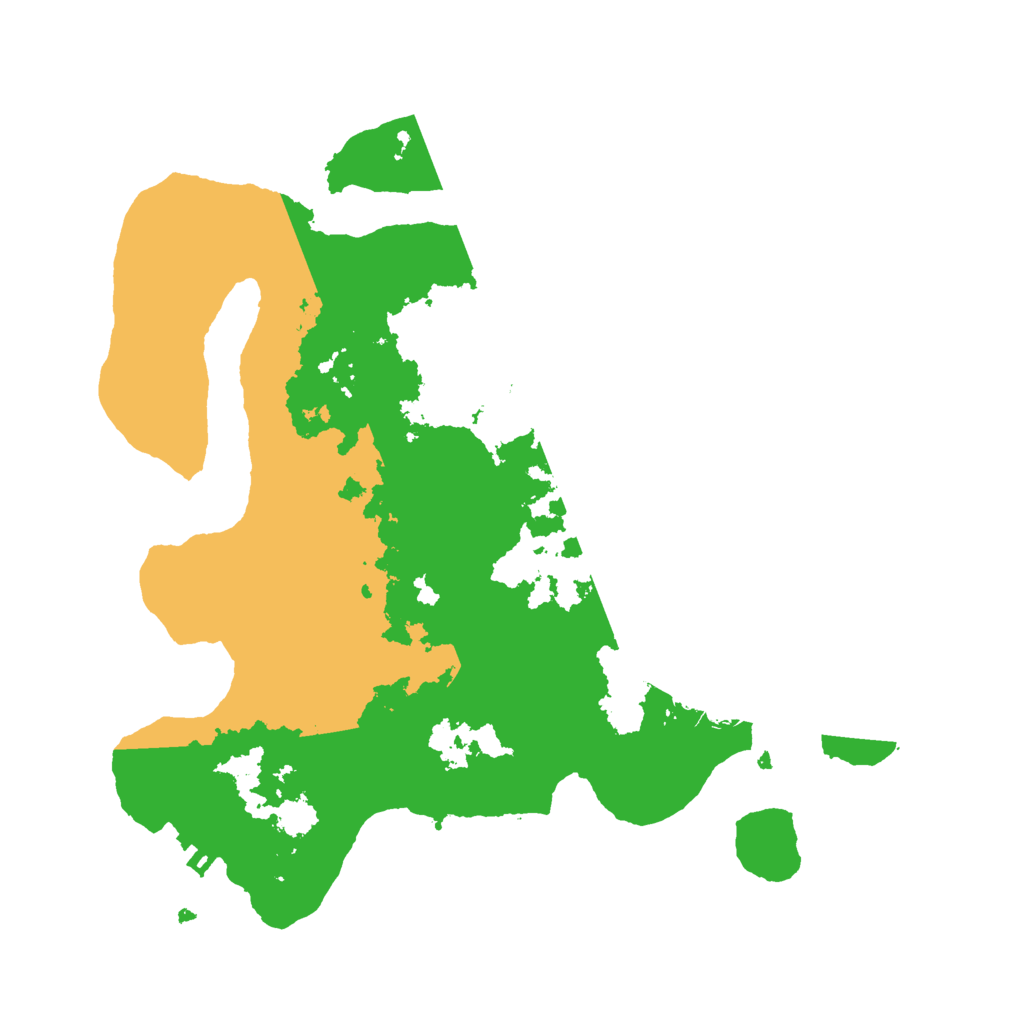 Biome Rust Map: Procedural Map, Size: 3000, Seed: 20480