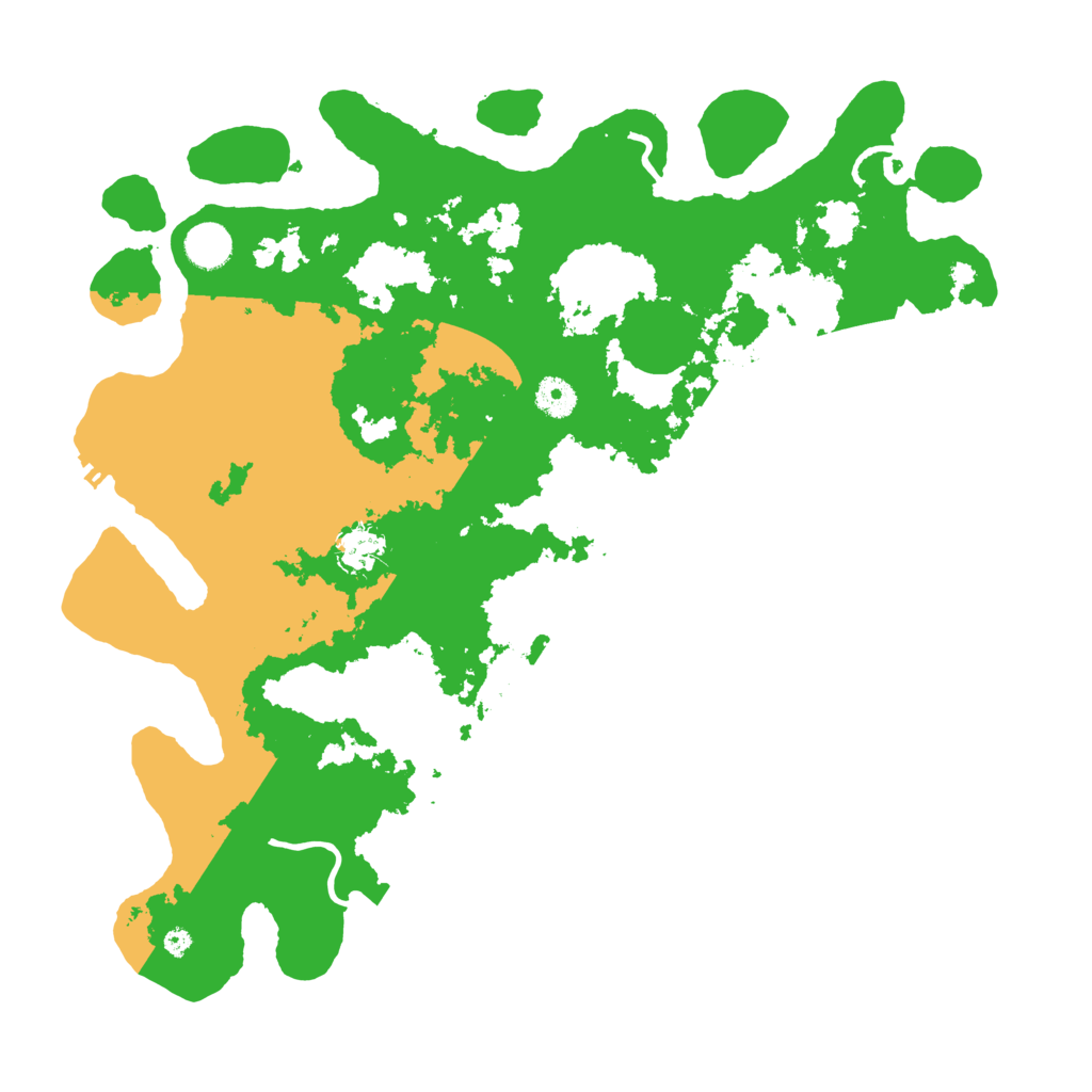 Biome Rust Map: Procedural Map, Size: 4100, Seed: 12164320