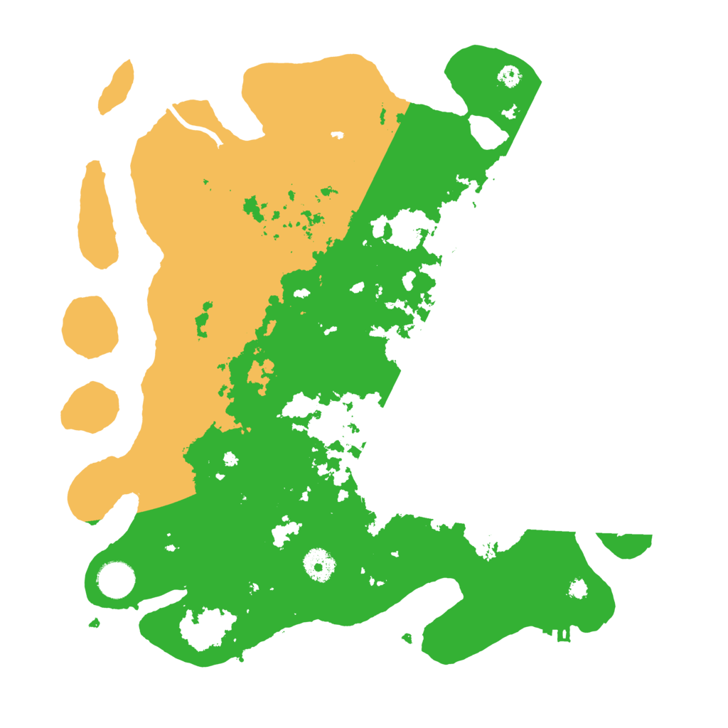 Biome Rust Map: Procedural Map, Size: 3450, Seed: 51150807