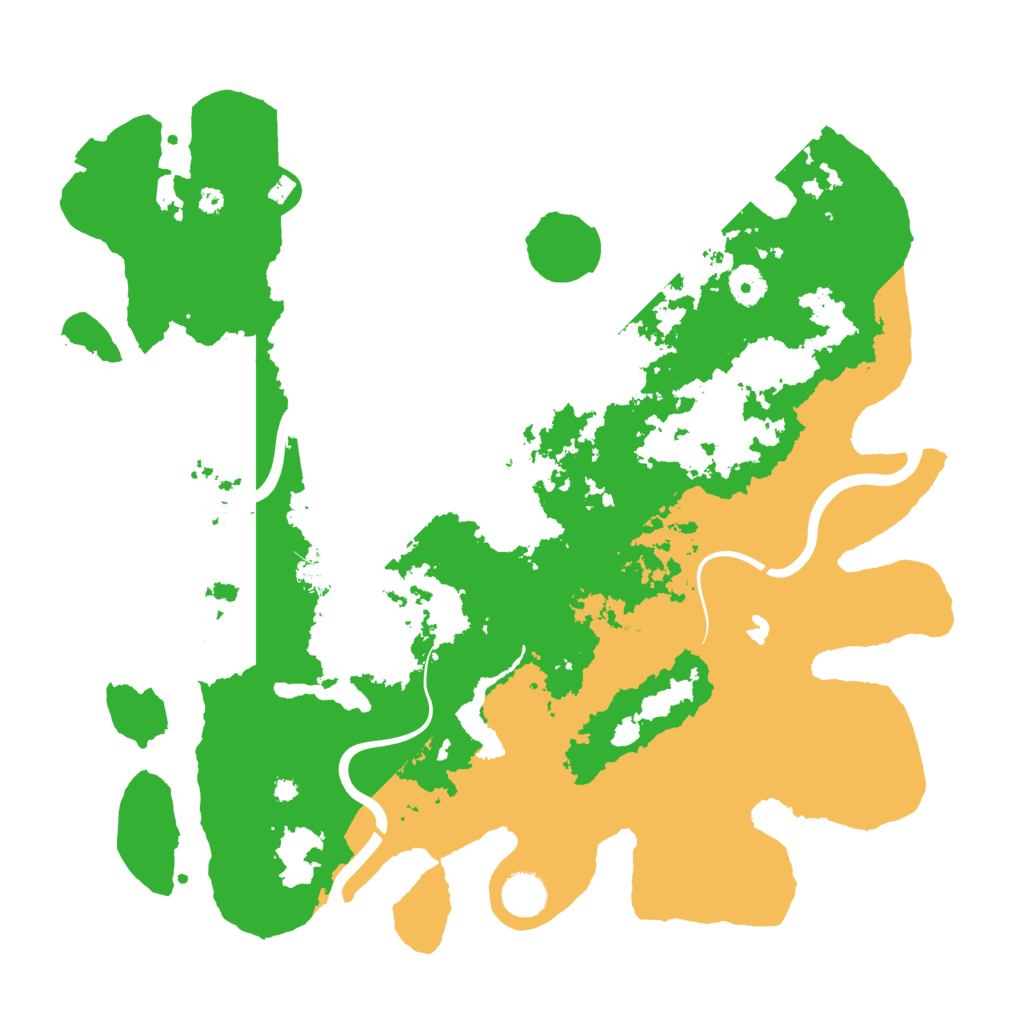 Biome Rust Map: Procedural Map, Size: 4000, Seed: 12499022