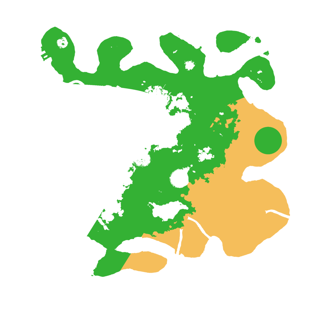 Biome Rust Map: Procedural Map, Size: 3000, Seed: 467913