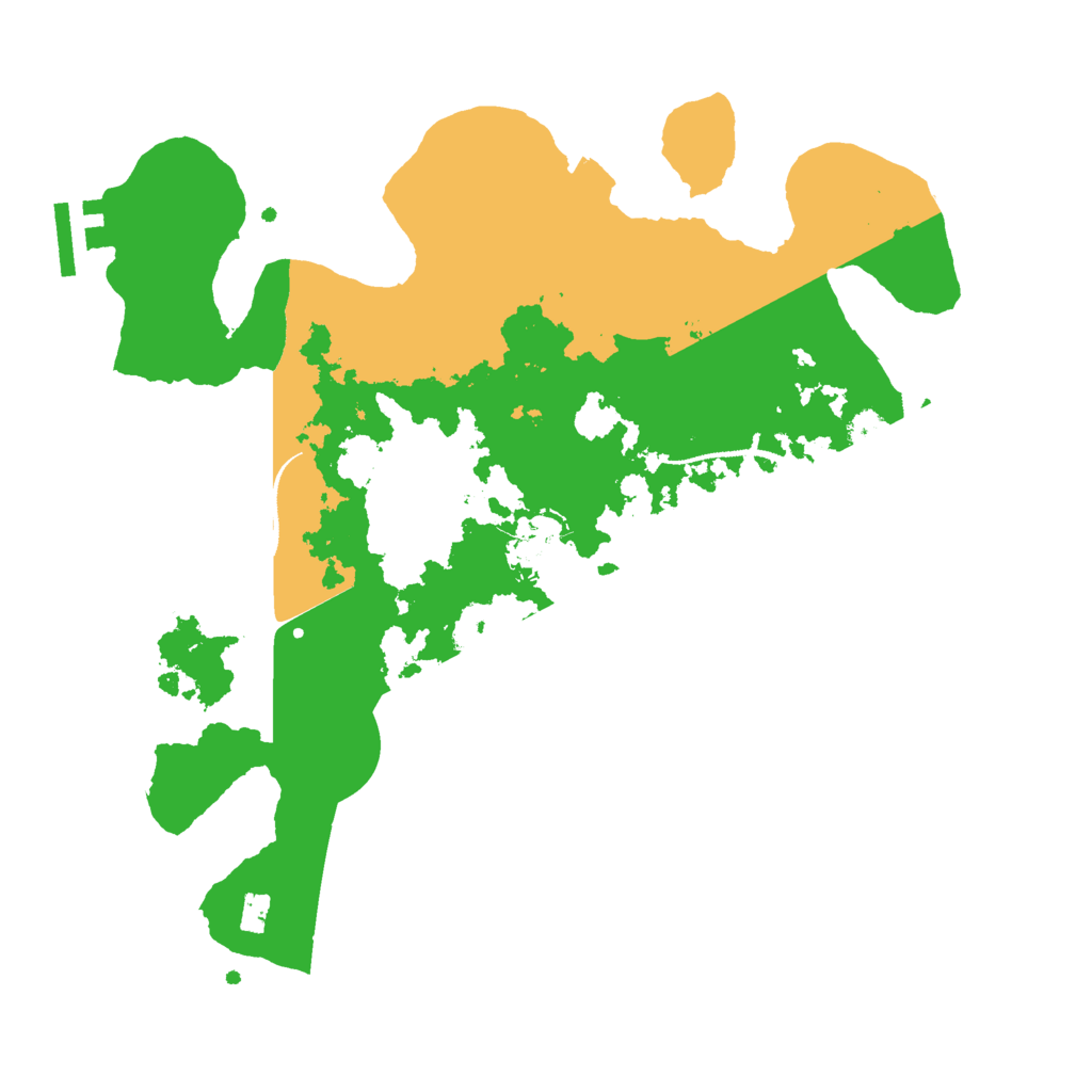 Biome Rust Map: Procedural Map, Size: 3000, Seed: 28376