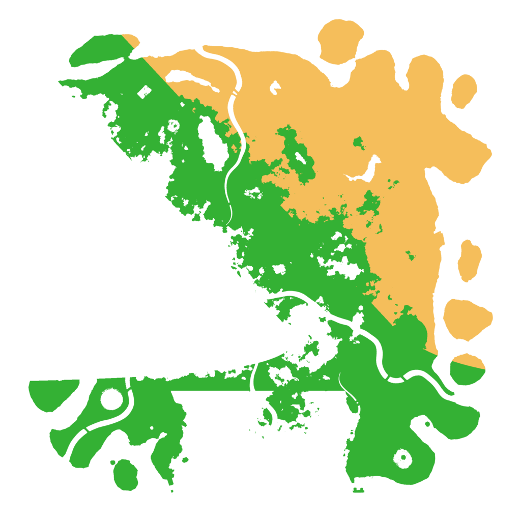 Biome Rust Map: Procedural Map, Size: 4250, Seed: 3827269