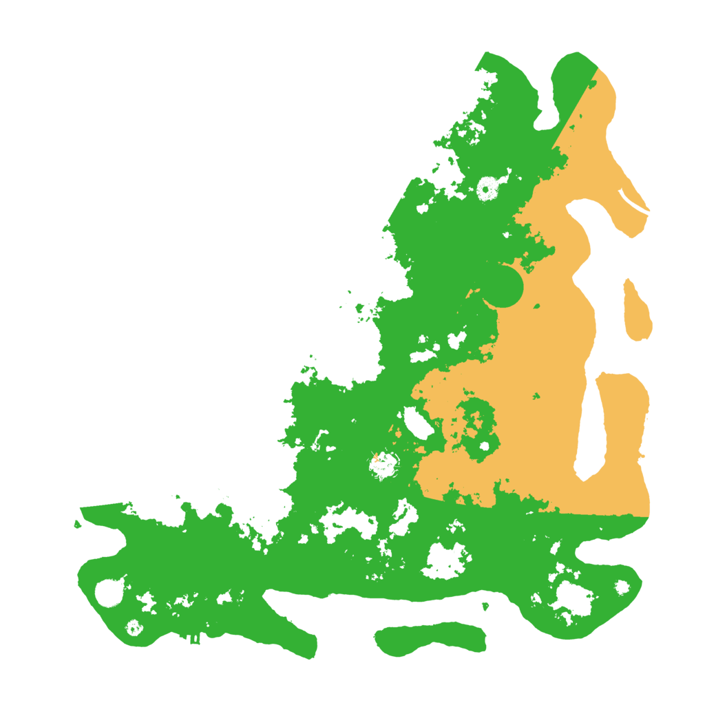Biome Rust Map: Procedural Map, Size: 4500, Seed: 175777455