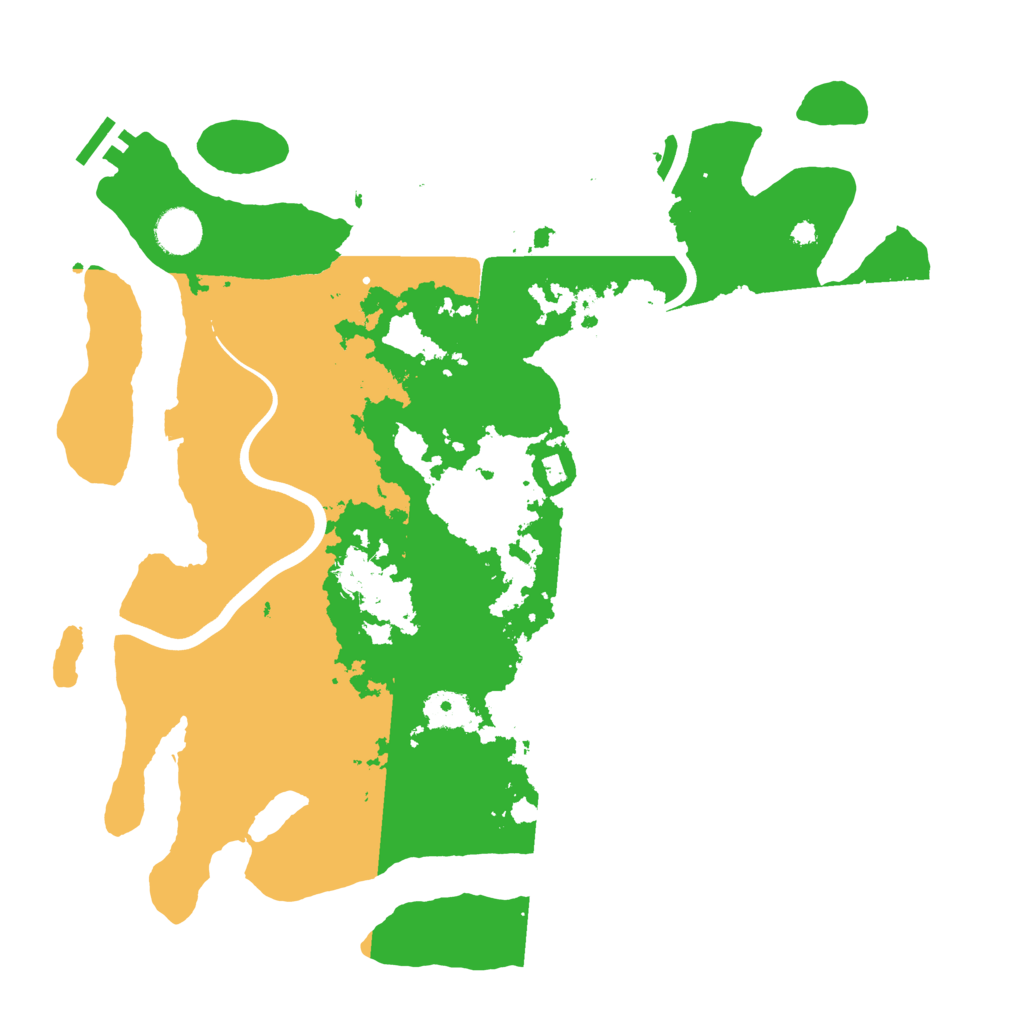 Biome Rust Map: Procedural Map, Size: 3850, Seed: 424967168