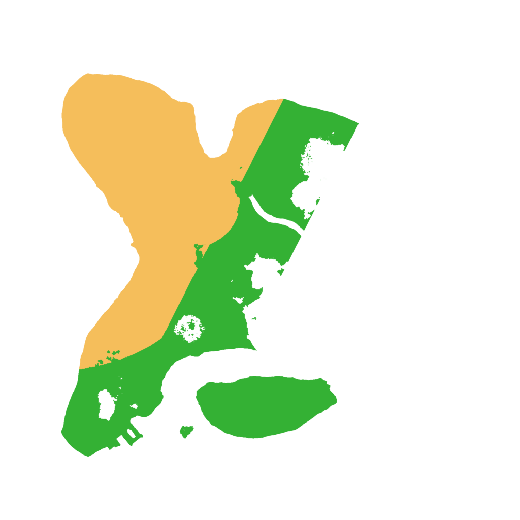 Biome Rust Map: Procedural Map, Size: 1990, Seed: 696969