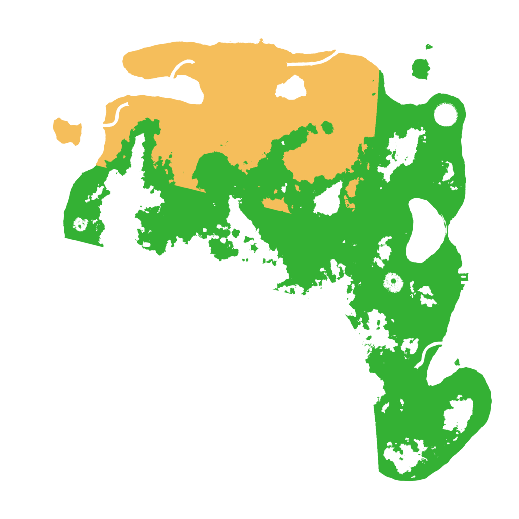 Biome Rust Map: Procedural Map, Size: 4000, Seed: 544922254