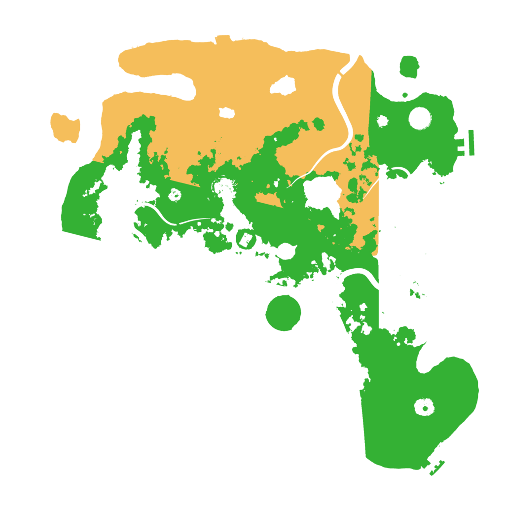Biome Rust Map: Procedural Map, Size: 4000, Seed: 544922254
