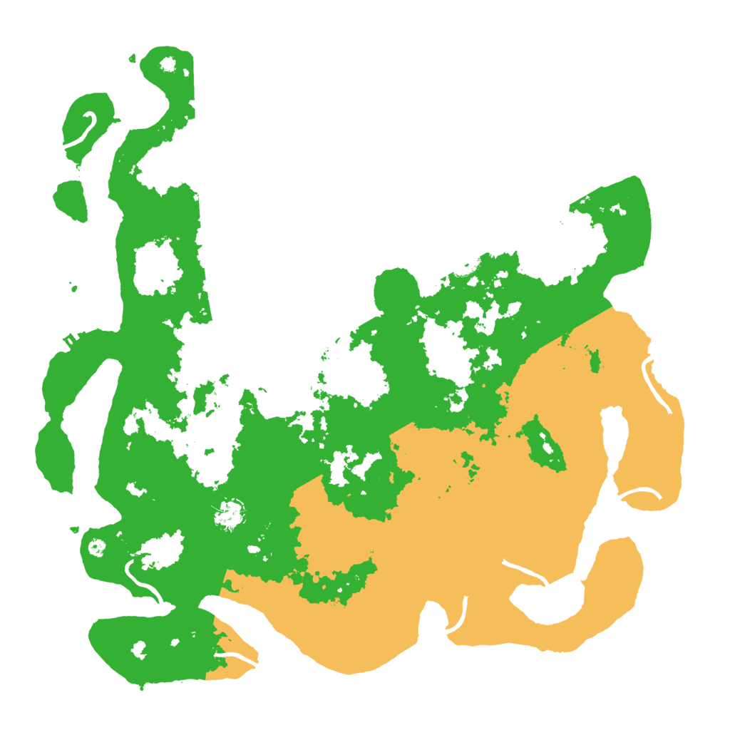 Biome Rust Map: Procedural Map, Size: 4300, Seed: 71667361