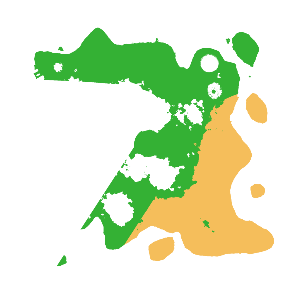 Biome Rust Map: Procedural Map, Size: 3000, Seed: 12162