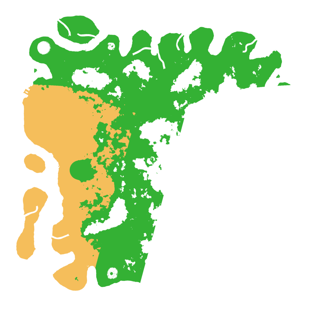 Biome Rust Map: Procedural Map, Size: 4300, Seed: 757534477