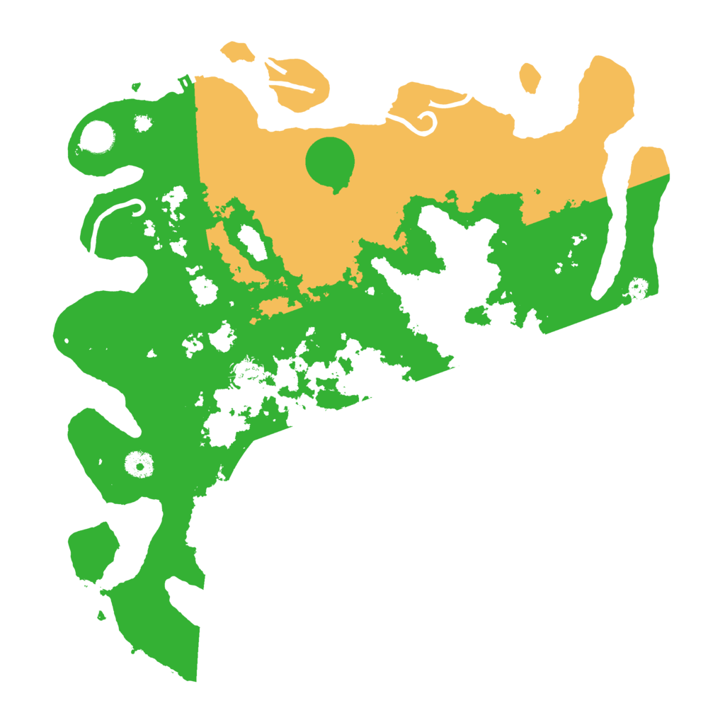 Biome Rust Map: Procedural Map, Size: 3900, Seed: 85517287