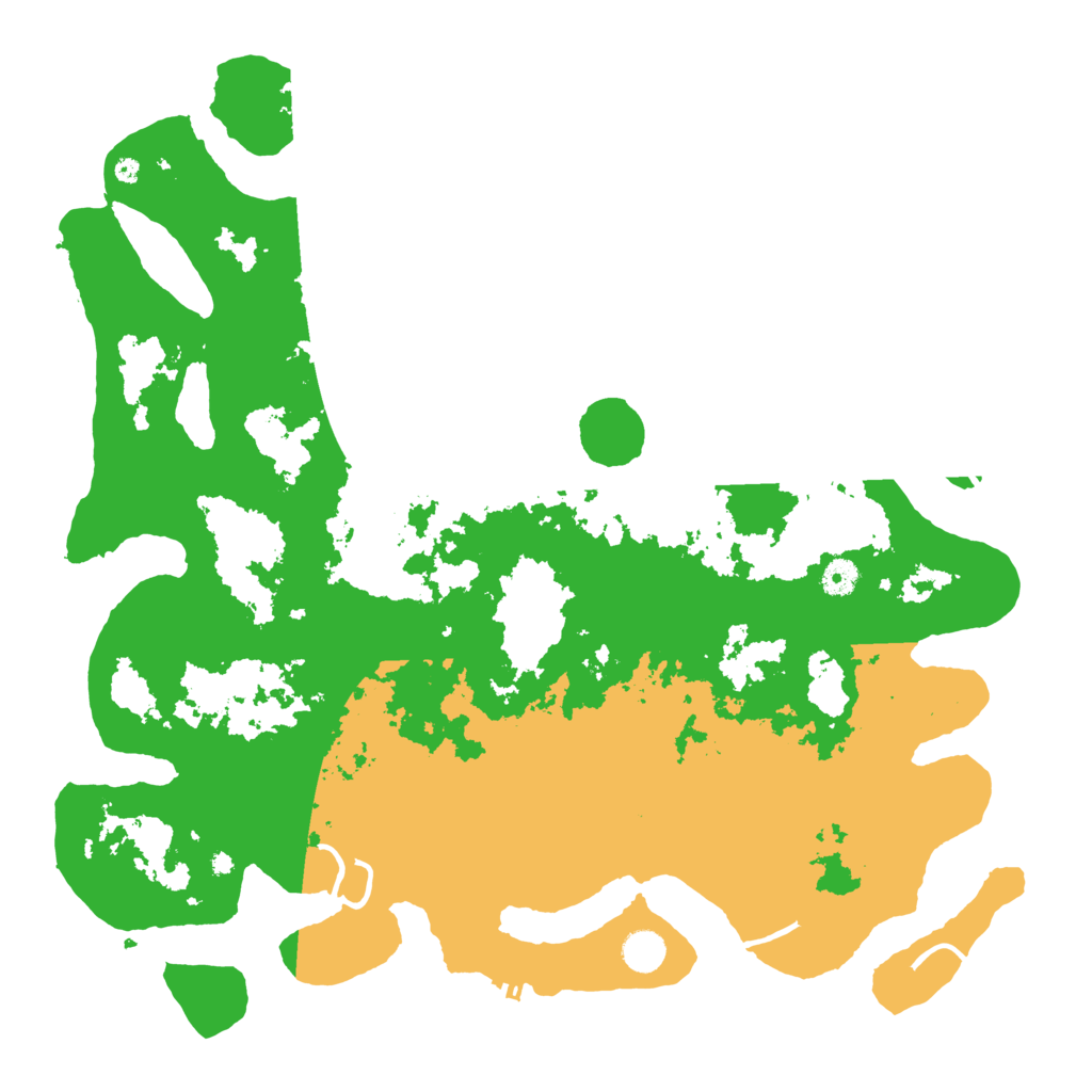 Biome Rust Map: Procedural Map, Size: 4500, Seed: 1096644208