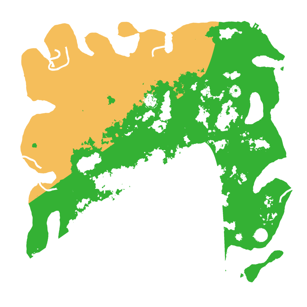 Biome Rust Map: Procedural Map, Size: 4000, Seed: 51423774