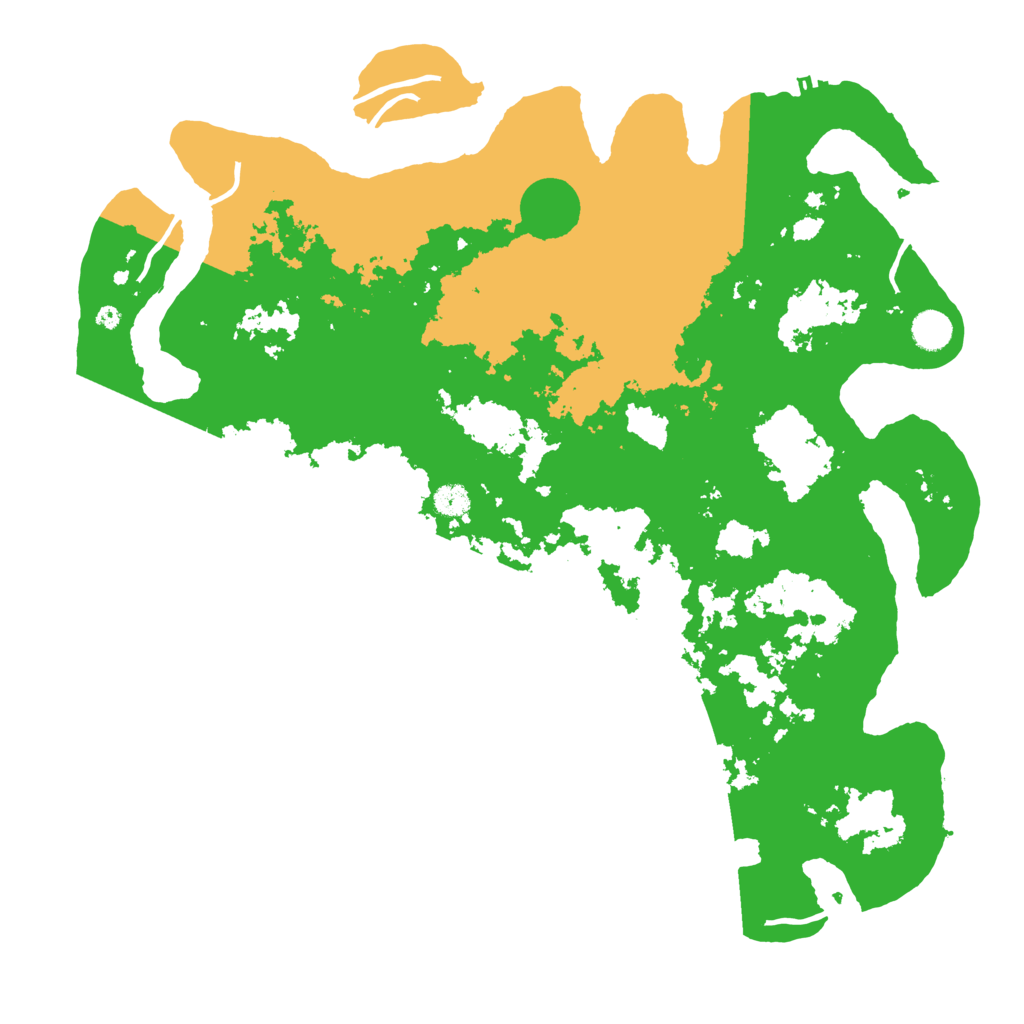 Biome Rust Map: Procedural Map, Size: 4500, Seed: 2010408871