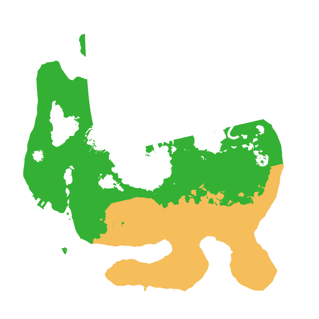 Biome Rust Map: Procedural Map, Size: 2600, Seed: 797164799