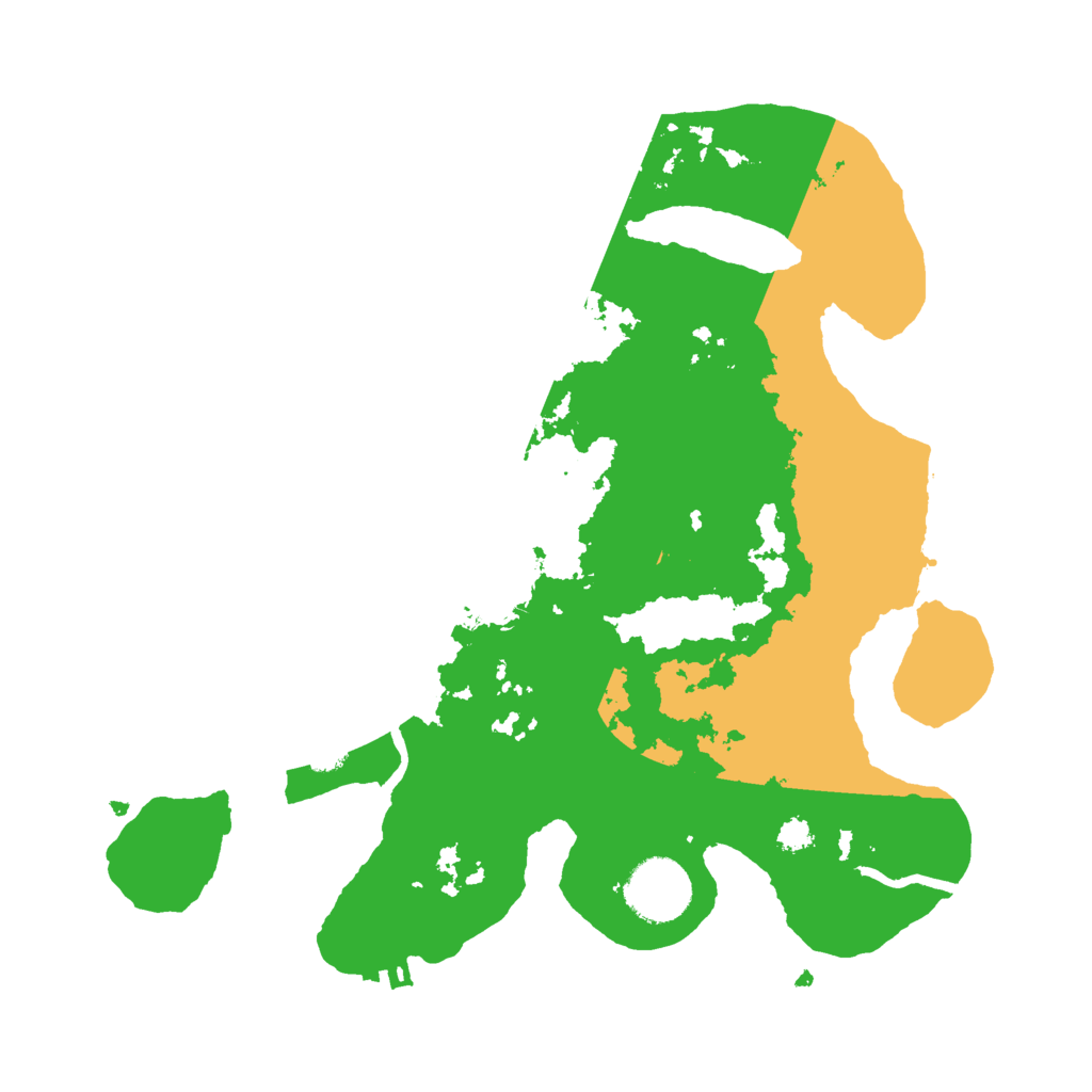 Biome Rust Map: Procedural Map, Size: 3000, Seed: 866