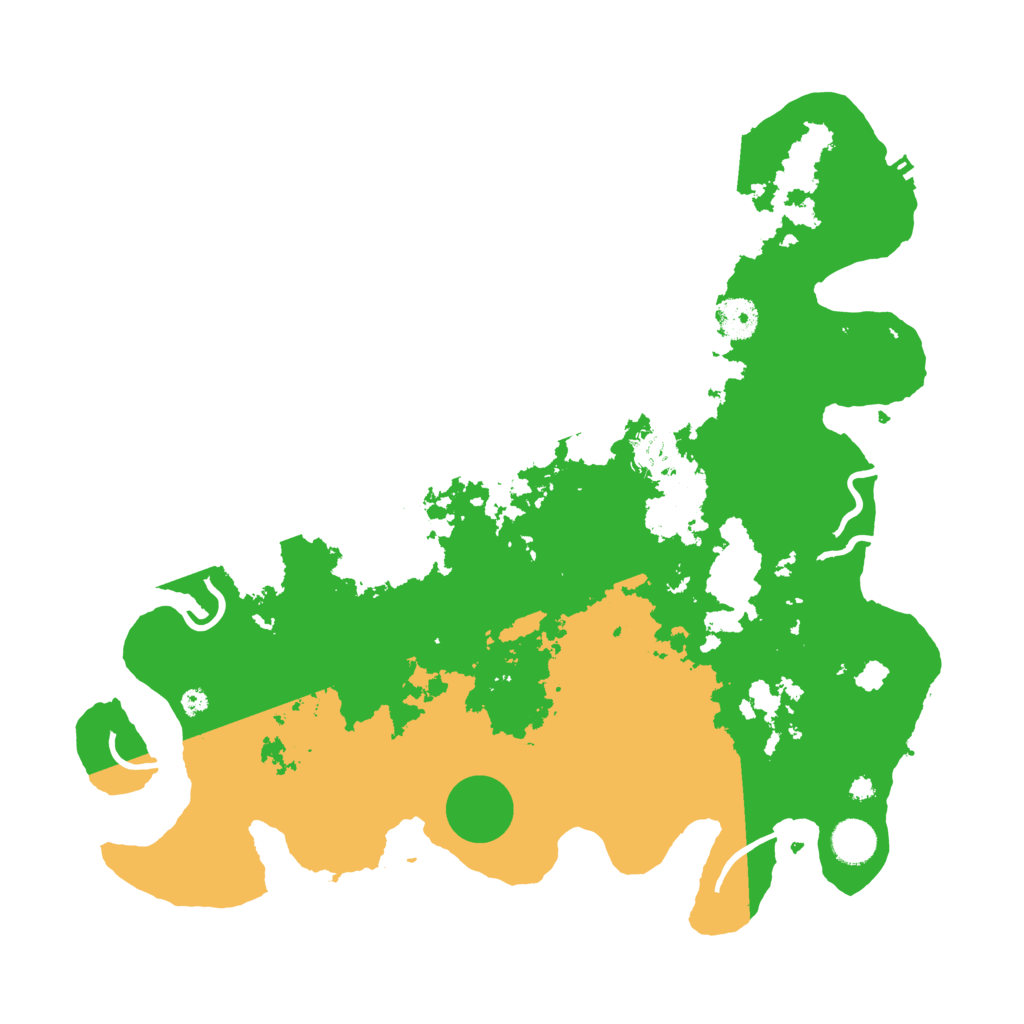 Biome Rust Map: Procedural Map, Size: 4000, Seed: 316571524