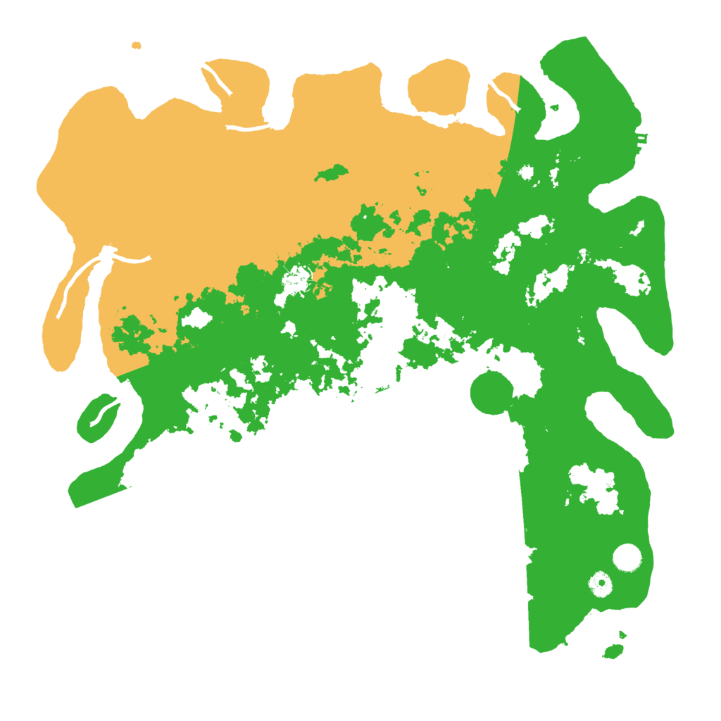 Biome Rust Map: Procedural Map, Size: 4500, Seed: 147195212