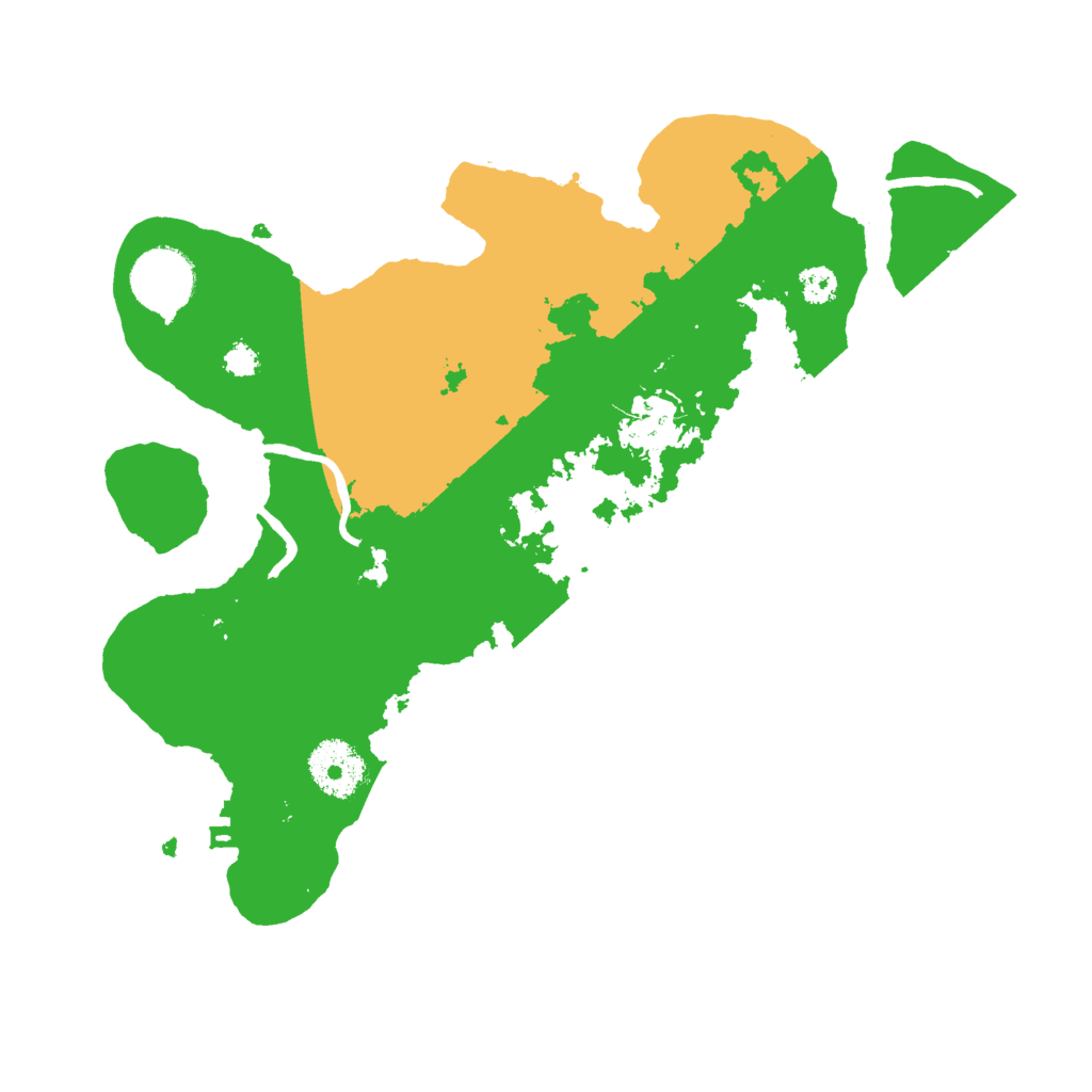 Biome Rust Map: Procedural Map, Size: 3000, Seed: 850018888