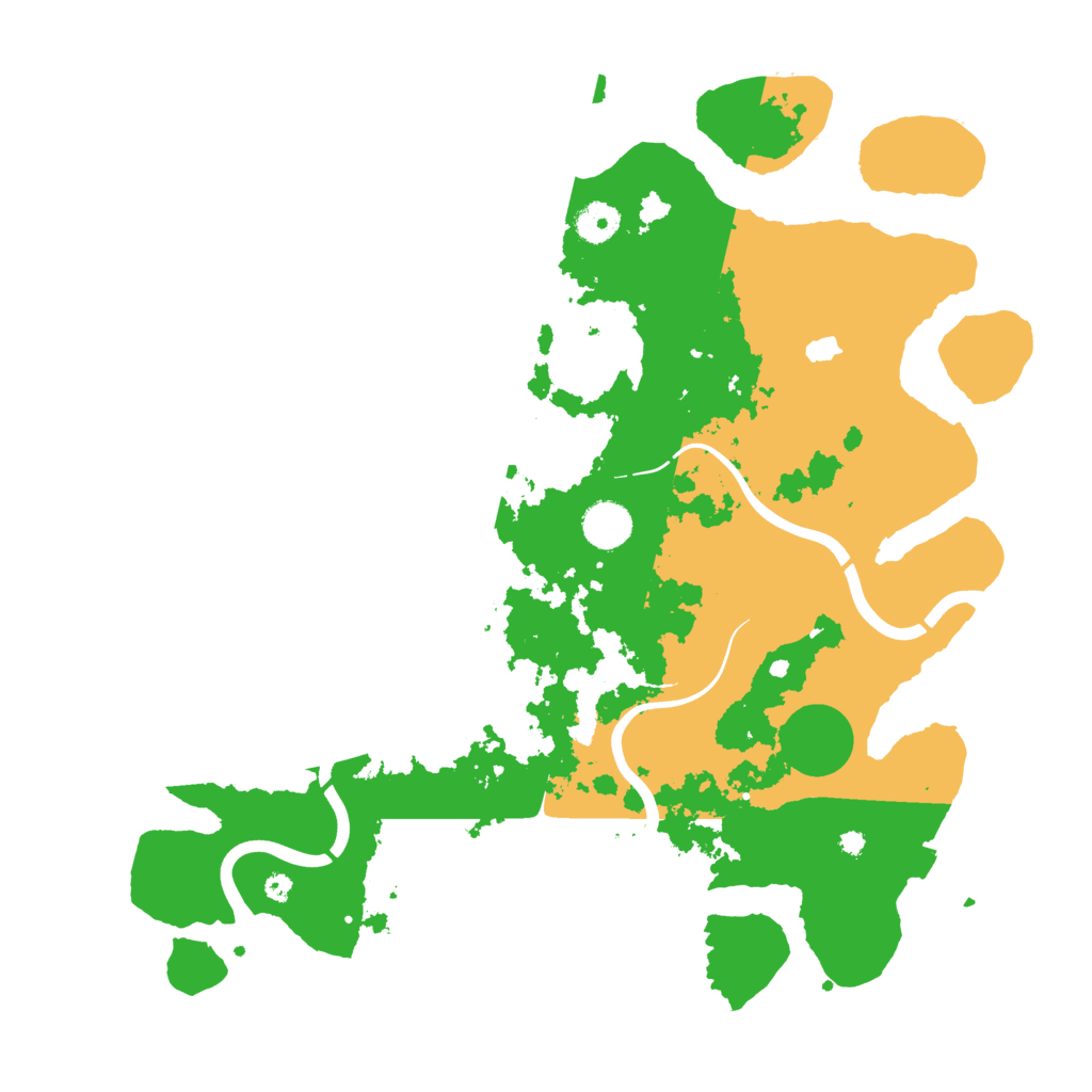 Biome Rust Map: Procedural Map, Size: 4000, Seed: 604723164
