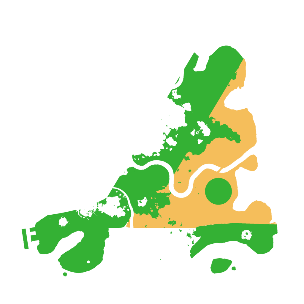 Biome Rust Map: Procedural Map, Size: 3000, Seed: 1456598826