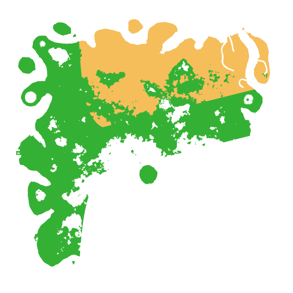 Biome Rust Map: Procedural Map, Size: 4500, Seed: 1411890399