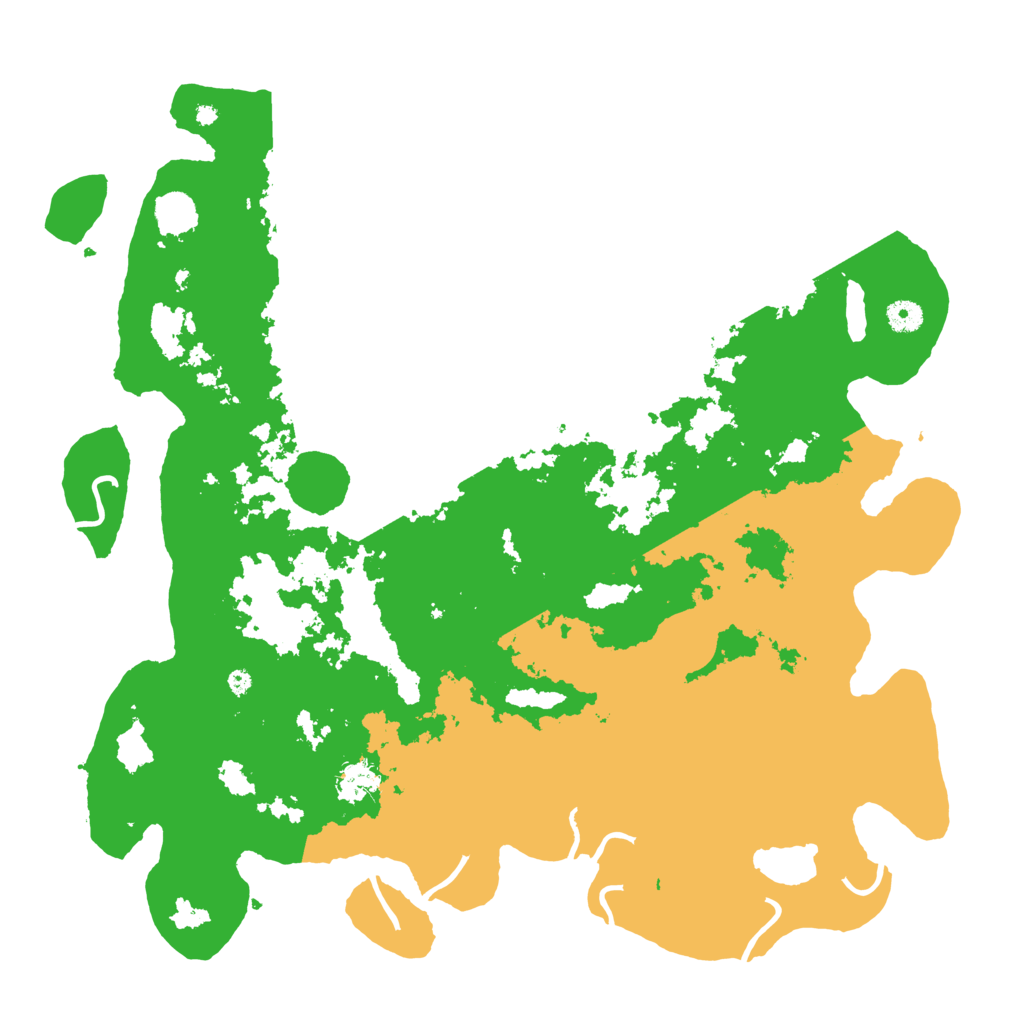 Biome Rust Map: Procedural Map, Size: 4500, Seed: 1988235758