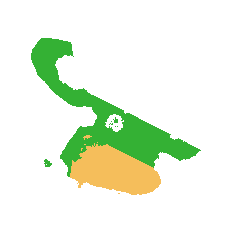 Biome Rust Map: Procedural Map, Size: 1500, Seed: 675424733