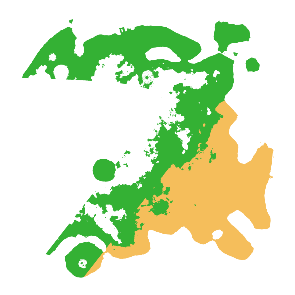 Biome Rust Map: Procedural Map, Size: 3500, Seed: 1740686363